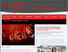 Tablet Screenshot of cpastudios.com